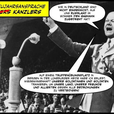 Neujahrsansprache des Kanzlers