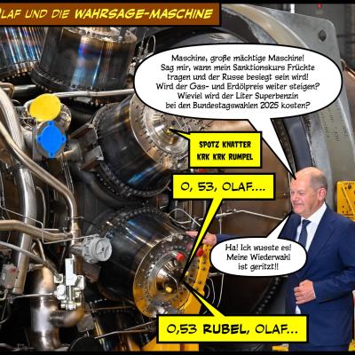 Olaf und die Wahrsage-Maschine