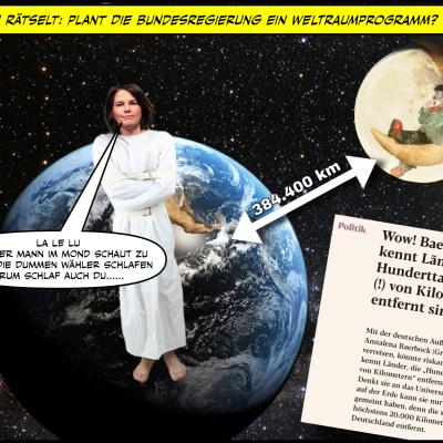 Plant Bundesregierung Weltraumprogramm?