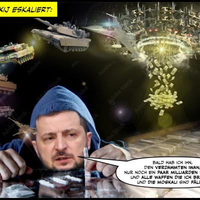 Selenskij eskaliert