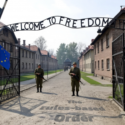 Europäische Dystopie: war is peace, freedom is slavery, ignorance is strength