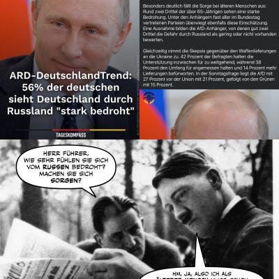 Bedrohungsgefühle liegen in der Luft und stehen in den Zeitungen