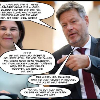 Annalena und Robert im Glück